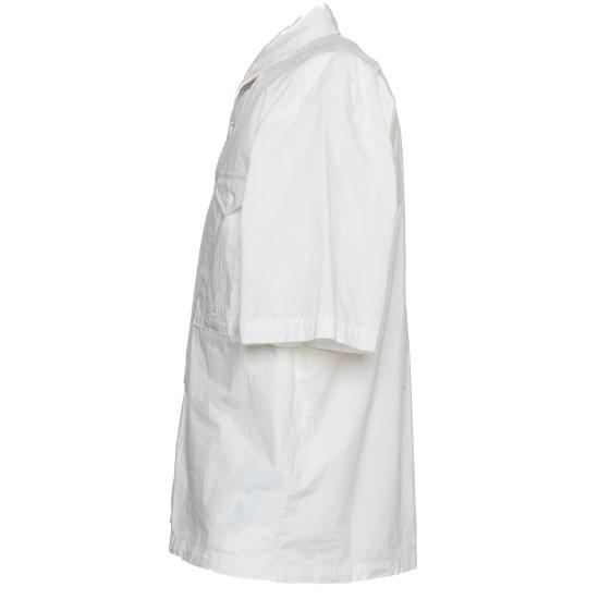 25SS 씨피 컴퍼니 반팔 셔츠 18CMSH249A005328G103 GAUZE WHITE DOM - C.P. COMPANY