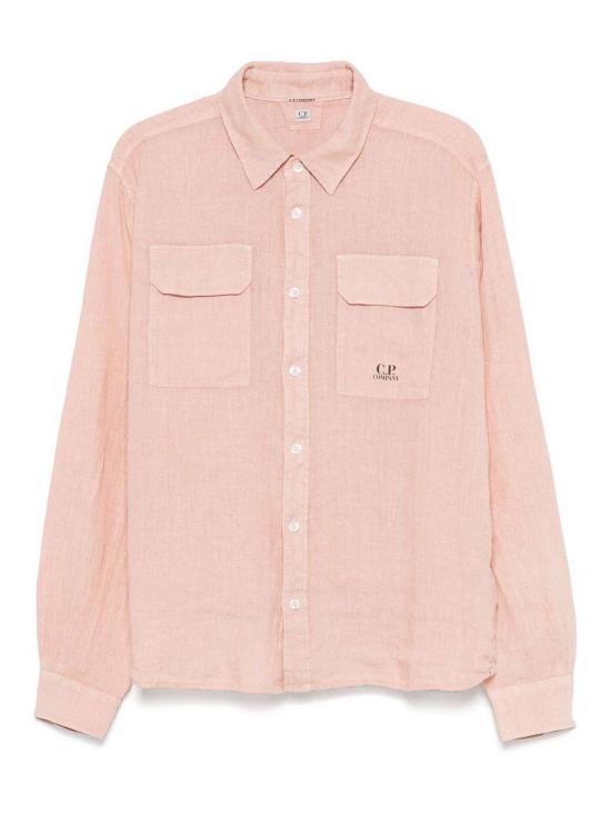 25SS 씨피 컴퍼니 긴팔 셔츠 18CMSH250A005415G520 MISTY ROSE DOM