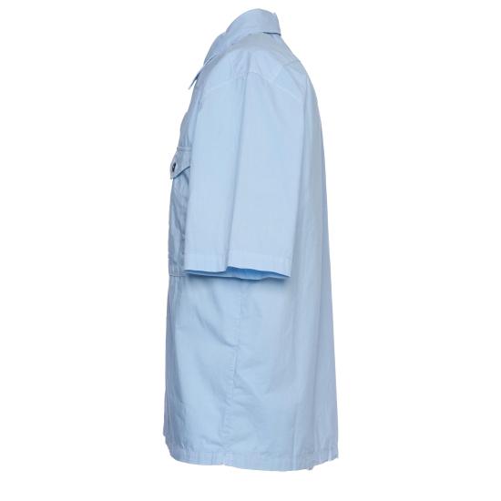 25SS 씨피 컴퍼니 반팔 셔츠 18CMSH249A005328G814 CERULEAN DOM - C.P. COMPANY