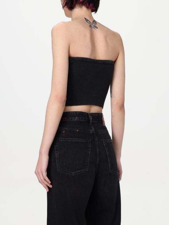 25FW 디젤 민소매 티셔츠 A148130AKBQ 900 Black - DIESEL