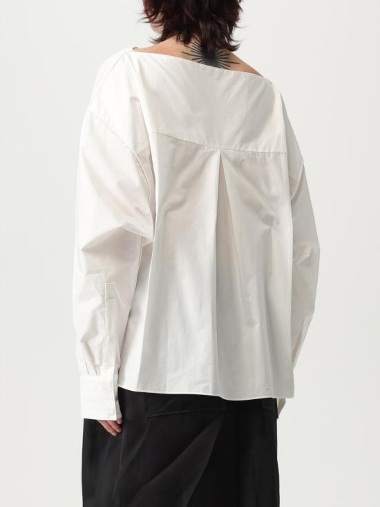 25FW 케이트 긴팔 티셔츠 2373148 100 White - KHAITE