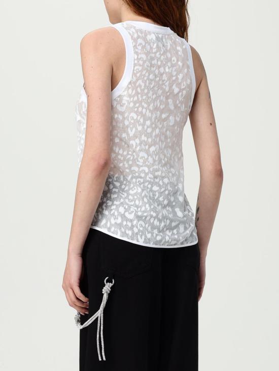 25FW 핑코 민소매 티셔츠 105260A2MN Z04 White - PINKO