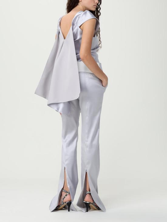 25SS 스포트막스 스트레이트 팬츠 2512131073600 002 Black - SPORTMAX