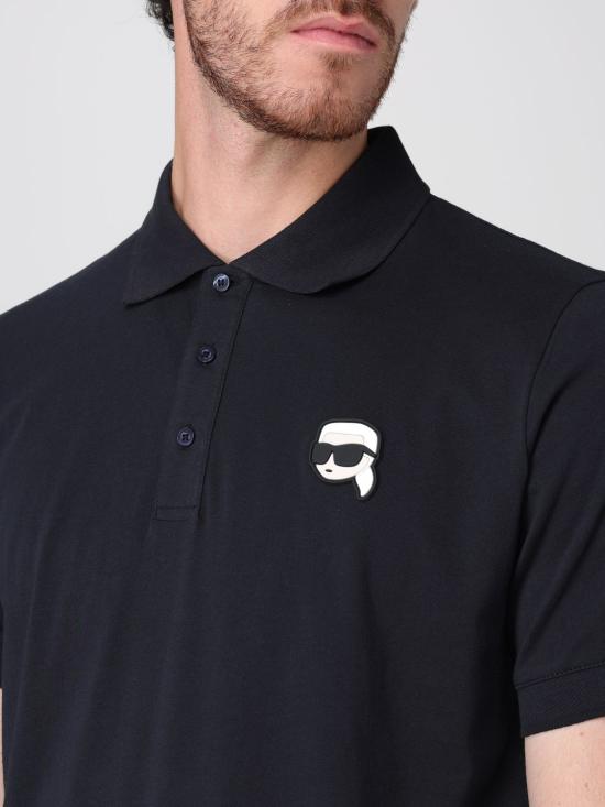 26SS 칼라거펠트 폴로 티셔츠 KM745710552224 690 Blue - KARL LAGERFELD