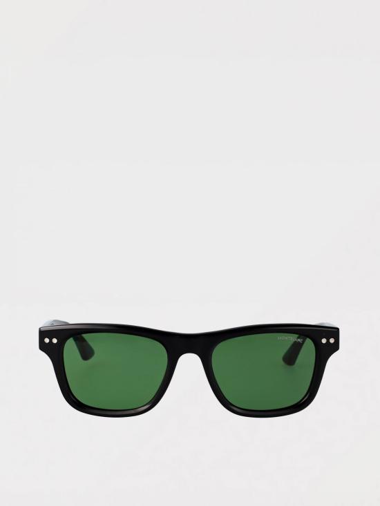 26SS 몽블랑 선글라스 MB0254S BLACK BLACK GREEN Black 1 - MONTBLANC