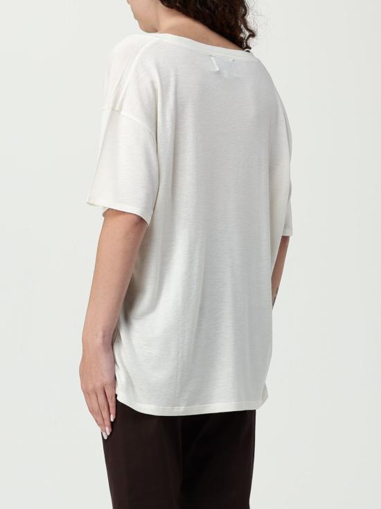 25FW 루루 스튜디오 반팔 티셔츠 EZRA Ivory - LOULOU STUDIO