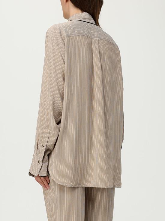 25FW 빅토리아 베컴 블라우스 1125WSH006013A TOBACCOMIDNIGHT Brown - VICTORIA BECKHAM