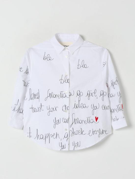 25FW [키즈] 시모네타 셔츠 SW5A40L0316 100NE White