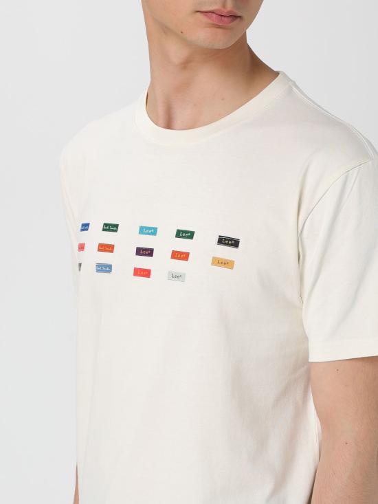 25SS 폴 스미스 반팔 티셔츠 M1RTEEPHPL 01 White - PAUL SMITH