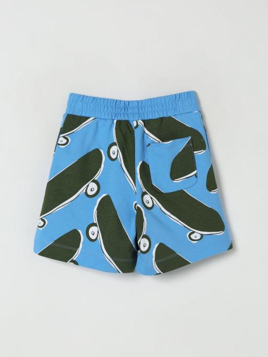 25SS [키즈] 스텔라 맥카트니 쇼츠/버뮤다 TW6Q59Z2644 676MC Gnawed Blue - STELLA MCCARTNEY