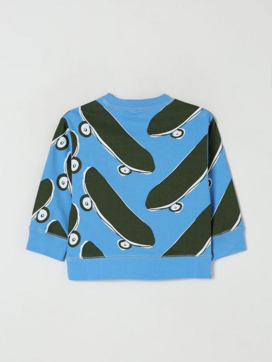 25SS [키즈] 스텔라 맥카트니 풀오버 TW4Q50Z2644 676MC Gnawed Blue - STELLA MCCARTNEY