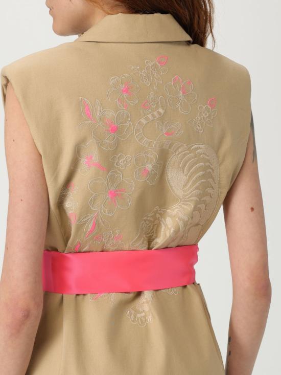 25SS 액티튜드 트윈세트 베스트 251AQ2062 00634 Beige - ACTITUDE TWINSET