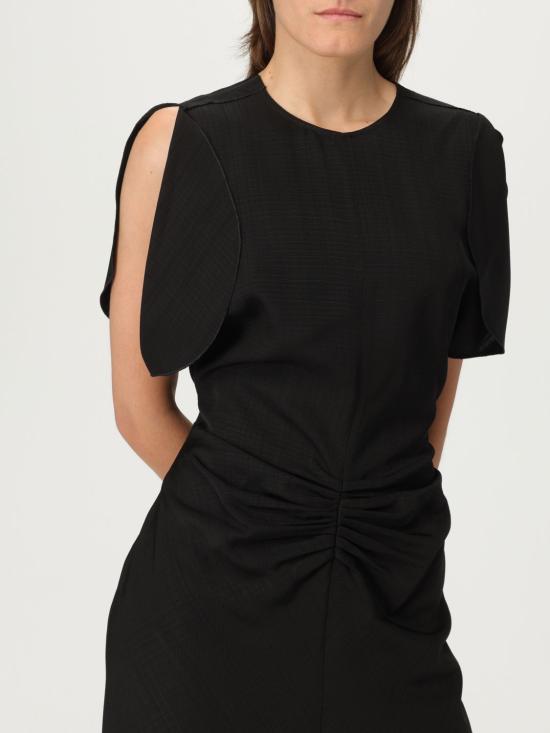 25FW 빅토리아 베컴 숏 원피스 1424WDR006087A BLACK Black - VICTORIA BECKHAM