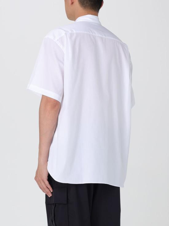 25SS 꼼데가르송 반팔 셔츠 HOB103 3 White - COMME DES GARCONS