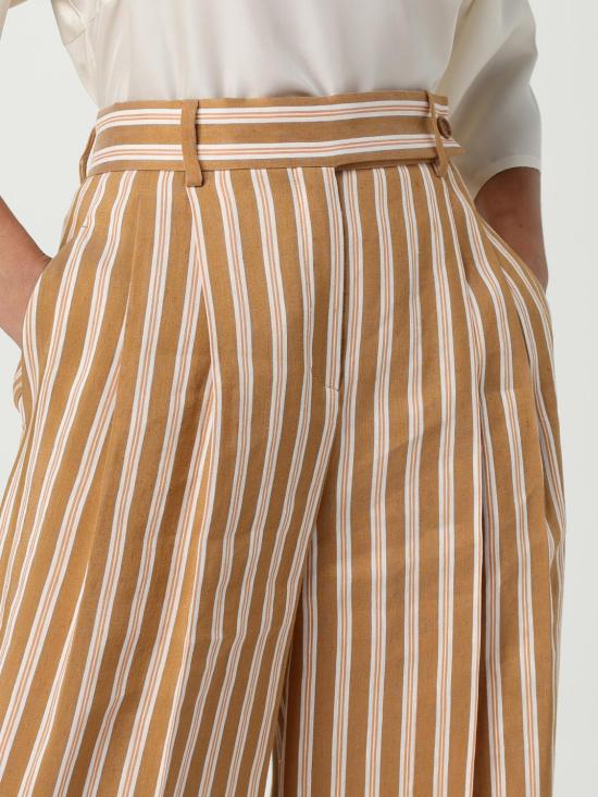 25FW 알베르타 페레티 스트레이트 팬츠 03060129 1085 Brown - ALBERTA FERRETTI