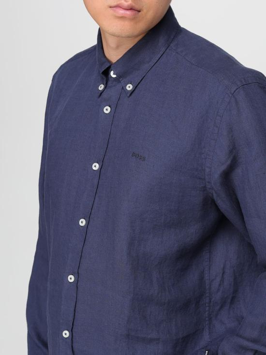 25FW 보스 긴팔 셔츠 50520283 404 Blue - BOSS