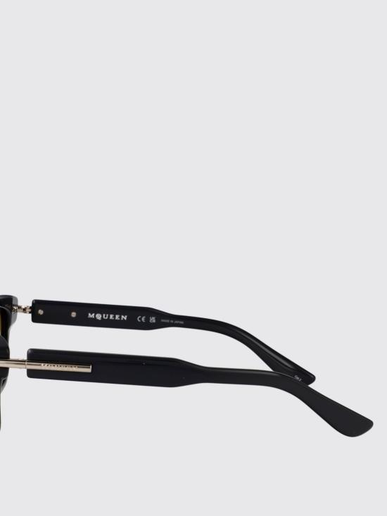 25FW 알렉산더 맥퀸 선글라스 AM0497S 003 Black 1 - ALEXANDER MCQUEEN