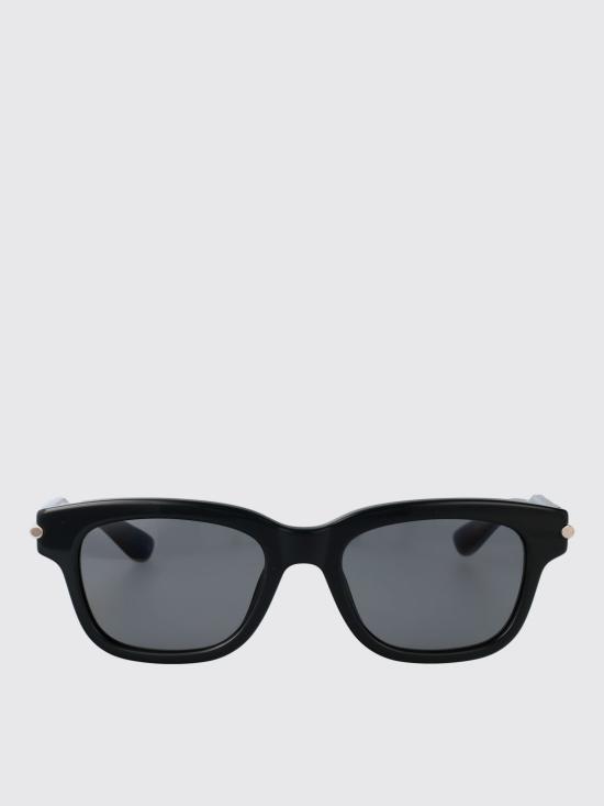 25FW 알렉산더 맥퀸 선글라스 AM0497S 004 Black 2 - ALEXANDER MCQUEEN