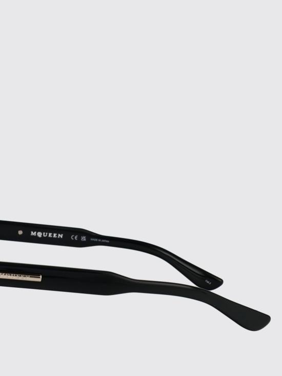 25FW 알렉산더 맥퀸 선글라스 AM0497S 004 Black 2 - ALEXANDER MCQUEEN