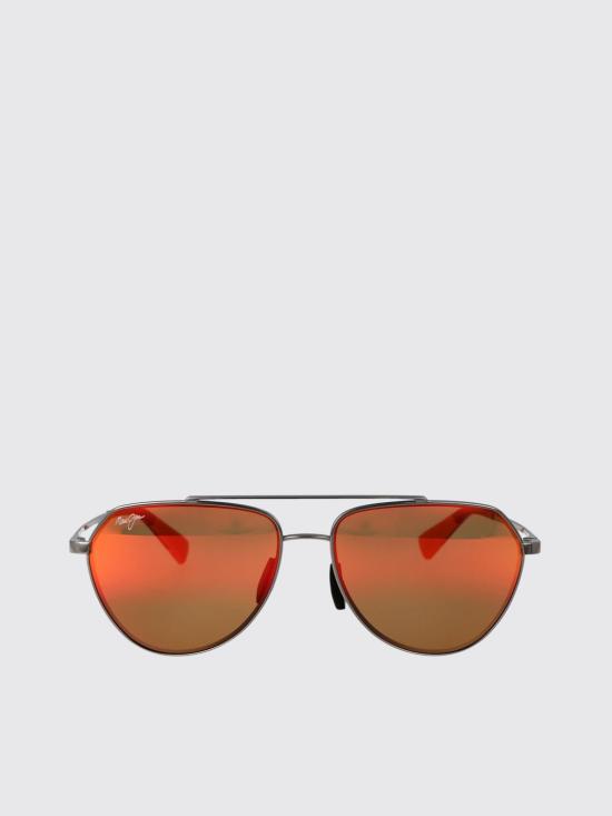 25FW 마우이짐 선글라스 RM634 17 17 HAWAII LAVA WAIWAI SHINY LIGHT RUTHENIUM Pink - MAUI JIM