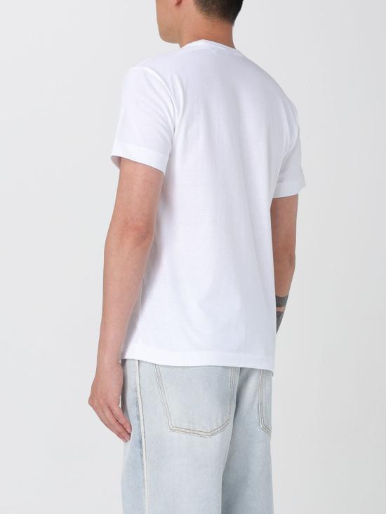 25SS 꼼데가르송 반팔 티셔츠 AXT801051 2 White 1 - COMME DES GARCONS