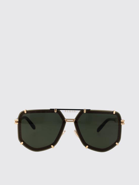 25FW 필립 플레인 선글라스 SPP132 GOLD Green - PHILIPP PLEIN
