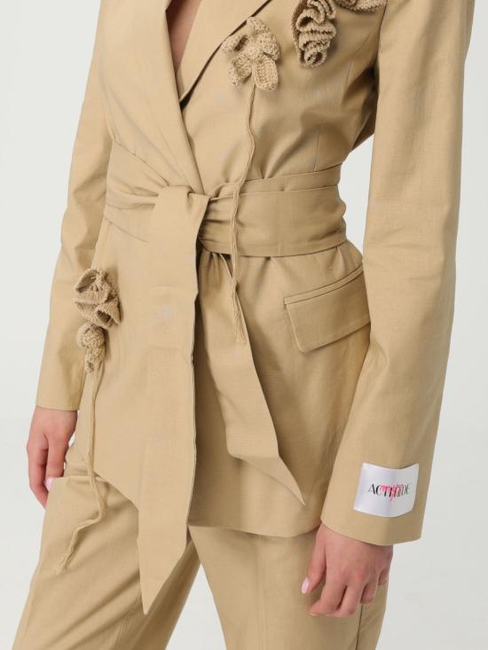 25SS 액티튜드 트윈세트 자켓 251AQ2060 00634 Beige - ACTITUDE TWINSET