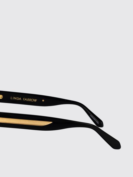 26SS 린다페로우 선글라스 LFL1501C1SUNC1 BLACK YELLOWGOLD GREY Black - LINDA FARROW