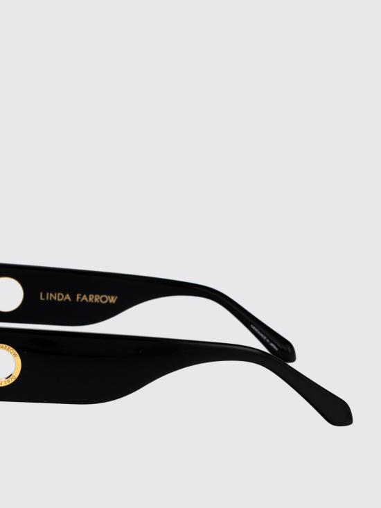 26SS 린다페로우 선글라스 LFL1462C1SUNC1 BLACK YELLOWGOLD GREY Black - LINDA FARROW