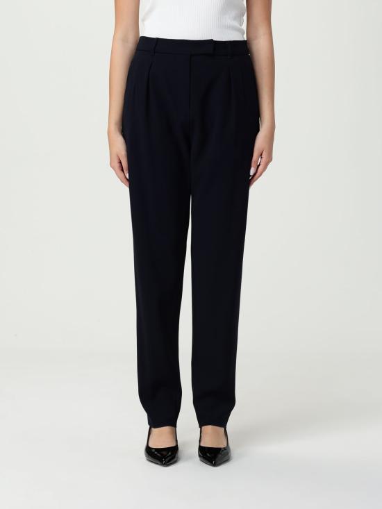 25SS 막스마라 스튜디오 스트레이트 팬츠 2516131041600 004 Blue