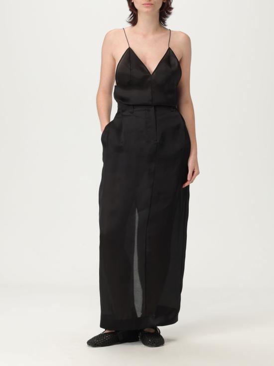 25FW 케이트 민소매 티셔츠 23963002W3002 200 Black - KHAITE