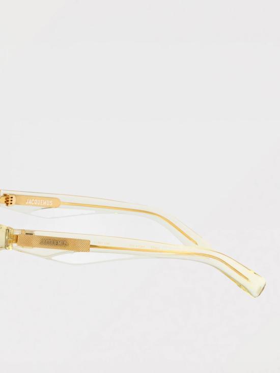 26SS 자크뮈스 선글라스 JAC109C3SUN CRYSTAL YELLOW GOLD BROWN Transparent - JACQUEMUS