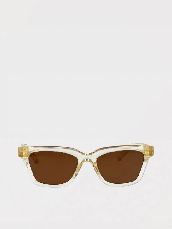 26SS 자크뮈스 선글라스 JAC109C3SUN CRYSTAL YELLOW GOLD BROWN Transparent - JACQUEMUS