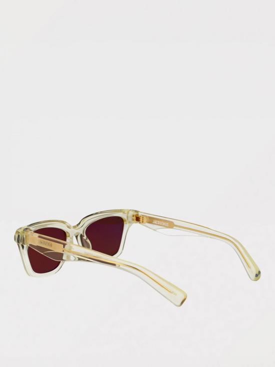 26SS 자크뮈스 선글라스 JAC109C3SUN CRYSTAL YELLOW GOLD BROWN Transparent - JACQUEMUS