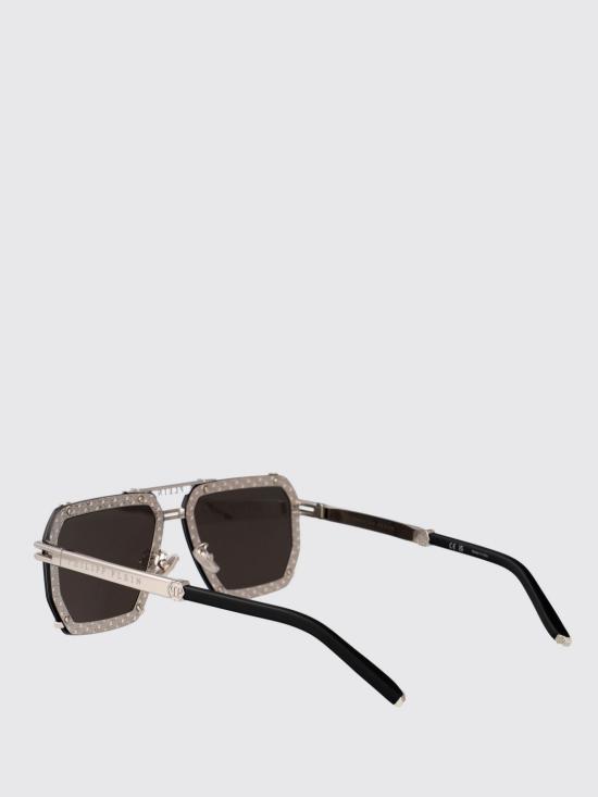 25FW 필립 플레인 선글라스 SPP131 SILVER1 Black - PHILIPP PLEIN