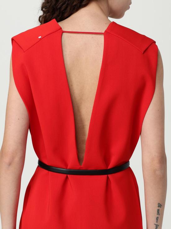 25FW 스포트막스 롱 원피스 2512221143600 002 Red - SPORTMAX