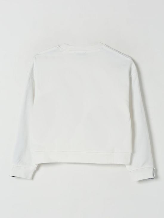 25SS [키즈] 스텔라 맥카트니 풀오버 TW4C00Z0499 101 Ivory - STELLA MCCARTNEY