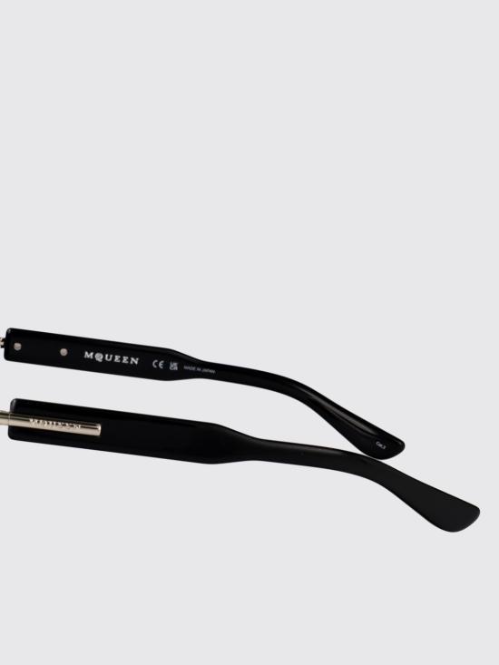 25FW 알렉산더 맥퀸 선글라스 AM0495S 001 Black - ALEXANDER MCQUEEN