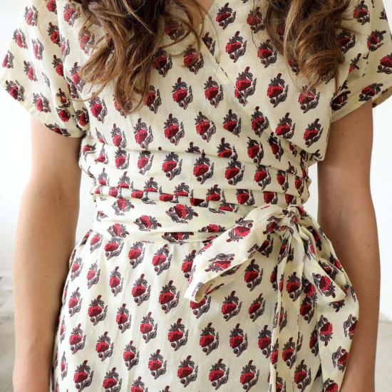  시빌 알케미 롱 원피스 랩 드레스 - CIVIL ALCHEMY