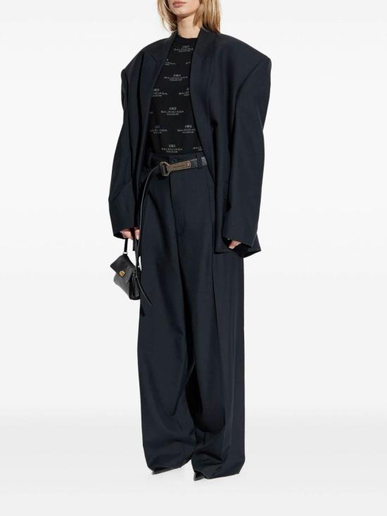  발렌시아가 로고 스웨터 812576T17241269 Black - BALENCIAGA