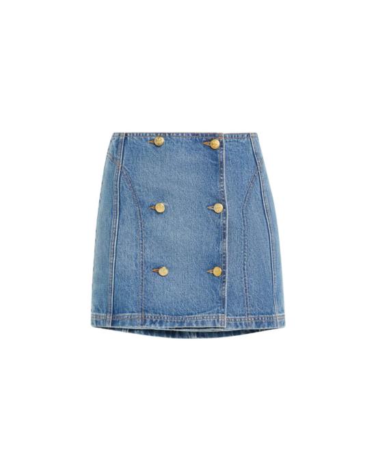  울라 존슨 데님 스커트 클라라 미니  다뉴브