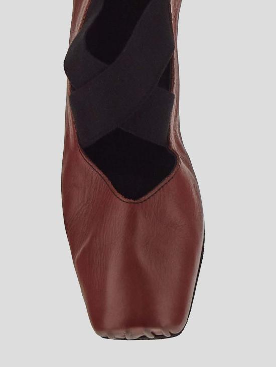  우마 왕 플랫 슈즈 US9003UW079 Brown - UMA WANG