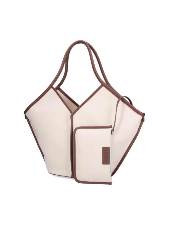 26SS 헤레우 숄더백 WBCALEBEIGECHESTNUT White - HEREU