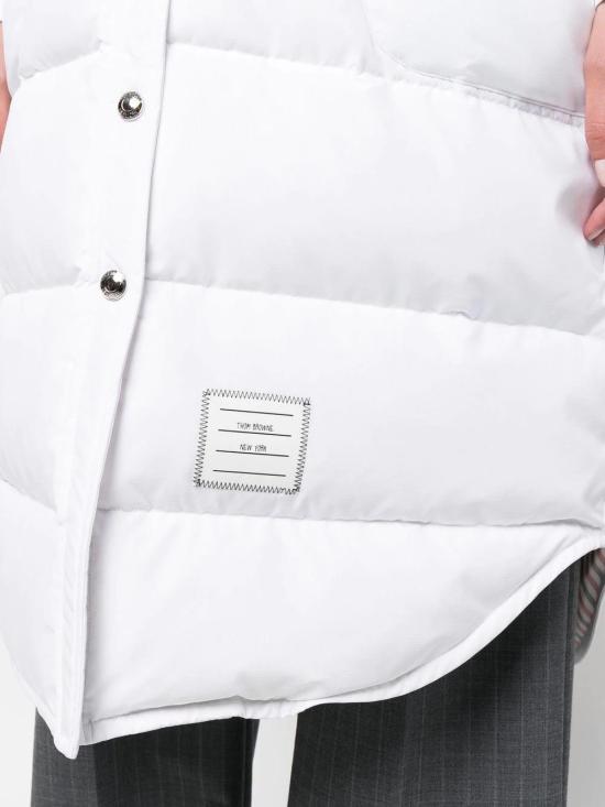 25FW 톰브라운 미디 원피스 FOD025X05222 100 WHITE - THOM BROWNE