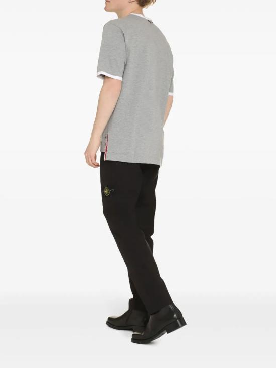 26SS 톰브라운 반팔 티셔츠 MJS083A00042 055 LT GREY - THOM BROWNE