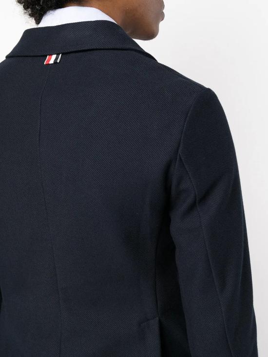 25FW 톰브라운 긴팔 티셔츠 MJT175A06772 415 NAVY - THOM BROWNE