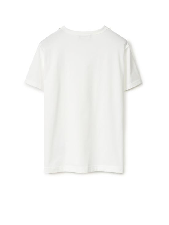  파비아나 필리피 반팔 티셔츠 JED274F445H4780142 WHITE - FABIANA FILIPPI