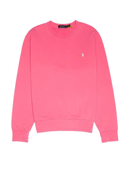  폴로 랄프로렌 포니 로고 레귤러 핏 스웨트셔츠 710916689011 PALE RED