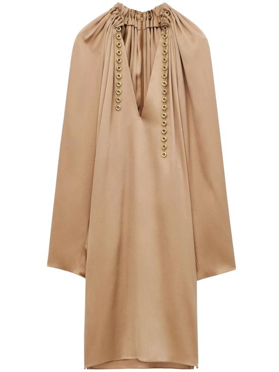  로에베 미디 원피스 S359Y09XCR8550 OTTER