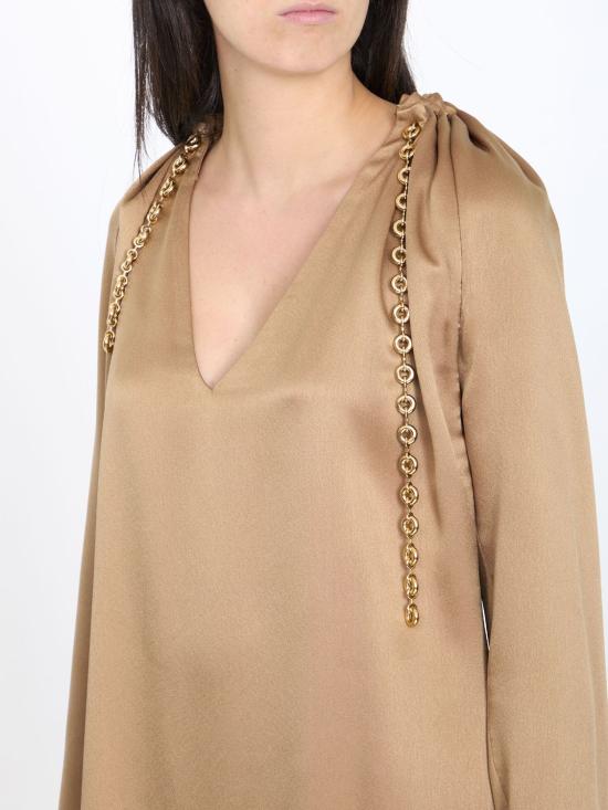  로에베 미디 원피스 S359Y09XCR8550 OTTER - LOEWE